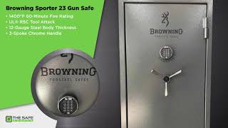 Browning Sporter 23 Gun Safe [upl. by Kerge]