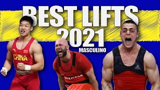 Mejores levantamientos del 2021 halterofilia internacional masculino por categorías weightlifting [upl. by Esalb]