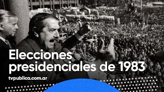 Informe Especial Elecciones Presidenciales de 1983  40 Años de Democracia [upl. by Robbert]