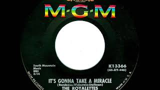 1965 HITS ARCHIVE It’s Gonna Take A Miracle  Royalettes [upl. by Nnylahs725]