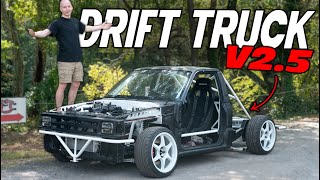 V25 Supercharged V8 Drift Truck FIRST START [upl. by Annayoj458]