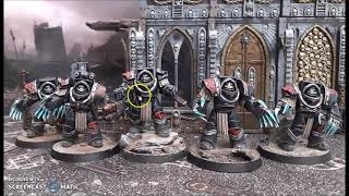 Dark Angels Cataphractii Terminators [upl. by Nomrac]