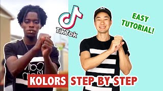 KOLORS TUTORIAL SLOW  TIK TOK DANCE [upl. by Wilhelmina421]