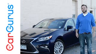 2016 Lexus ES 350  CarGurus Test Drive Review [upl. by Eirallih]