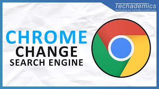 How To Change Google Chrome Search Engine  Quick amp Easy [upl. by Zipah764]