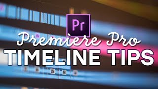 5 Timeline Tips to Speed Up Your Edits in Premiere Pro [upl. by Nylcsoj235]