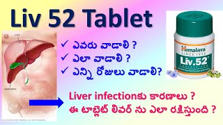 Liv 52 Tablet full details in Telugu  Uses Working Dosage Side effects Precautions Composition [upl. by Ttevi51]