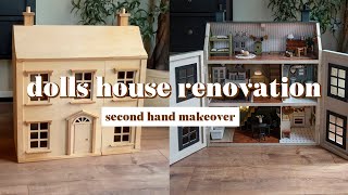 DIY Dolls House Makeover Thrift Flip [upl. by Kiel]