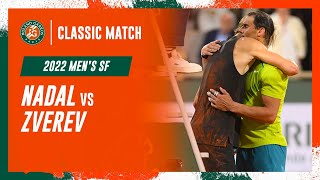 Nadal vs Zverev 2022 Mens semifinal  RolandGarros Classic Match [upl. by Philemon]