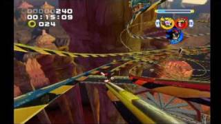 Sonic Heroes Rail Canyon Team Dark [upl. by Domenico]