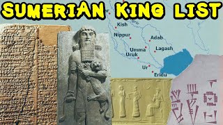 The Sumerian King List and the History of Ancient Mesopotamia [upl. by Sorrows]