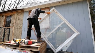 Window Tear Out  Mobile Home Renovation [upl. by Walter]