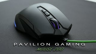 HP Pavilion Gaming Mouse 200 Review 5JS07AAABB [upl. by Oicaroh]