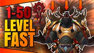 WOW Horde Leveling Guide 150 FAST and EASY [upl. by Mundt]