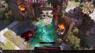 Divinity Original Sin 2 Cheesing Early Dallis using Deathfog [upl. by Nasia]