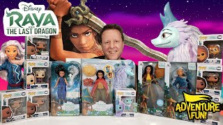 Raya And The Last Dragon 2 Official Movie Trailer Toys Action Figures AdventureFun Toy review [upl. by Elstan73]