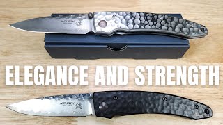 BEST FOLDING EDC KNIFE SEKI JAPAN MCUSTA MC114DMC114BD LARGE TSUCHI KNIFE REVIEW [upl. by Ioved]