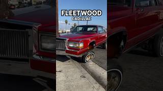 Fleetwood🔥 lowrider classic carmodification oldschool automobile oldies westcoast impala [upl. by Nahallac]