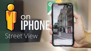 How to Use Google Maps Street View on iPhone [upl. by Cyler]