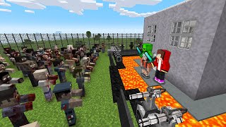 1000 Ghouls vs The Most Secure House  Minecraft [upl. by Tremml]