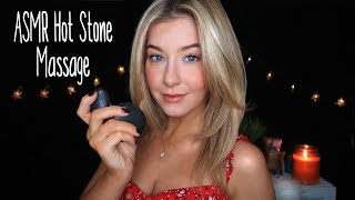 ASMR DEEPLY Relaxing Hot Stone Massage [upl. by Amorete]