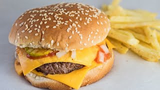 McDonalds Quarter Pounder With Cheese Copycat Recipe [upl. by Xaviera]