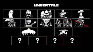 Undertale  All Boss Themes [upl. by Gibb]