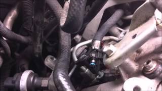 How To Remove  LML Duramax Fuel Return Lines [upl. by Platas367]