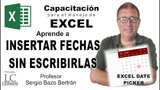 Inserta FECHAS SIN ESCRIBIRLAS en EXCEL Data Picker [upl. by Grose]