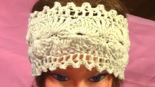 DIY Hot Crochet Headband Tutorial Pattern [upl. by Ydassac694]