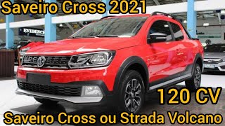 Lançamento Nova Volkswagen Saveiro Cross cabine dupla 2021 [upl. by Nimesay68]