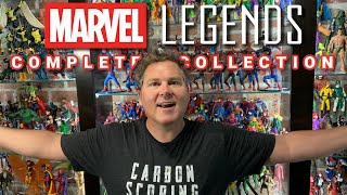 MARVEL LEGENDS COLLECTION DISPLAY  2021  the best of 20 years of collecting action figures [upl. by Ahtabbat]