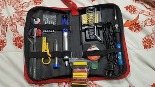 Plusivo Soldering Iron Kit Review  MustHave Electronics Tool [upl. by Ynnub102]