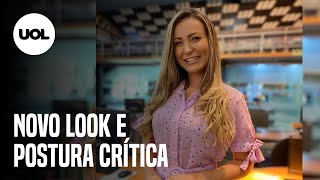 Andressa Urach estreia novo look e critica evangélicos em vídeo [upl. by Clementia]