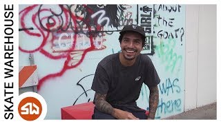 Skate Warehouse Yonnie Cruz Interview [upl. by Ydospahr661]