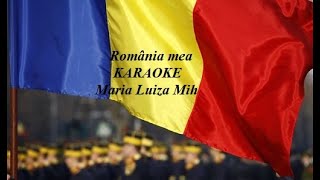 România mea 19182018 KARAOKE Maria Luiza Mih [upl. by Doehne]