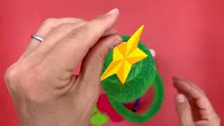 🎄❤️ Kids DIY Christmas Tree Mobile Craft by We Craft Box [upl. by Wheeler]