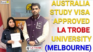 AUSTRALIA STUDY VISA APPROVED LA TROBE UNIVERSITY Melbourne [upl. by Reffinej]