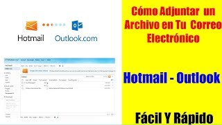 Outlook  Adjuntar ARCHIVOS [upl. by Yran]