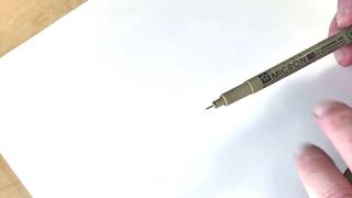 SECRET TECHNIQUES OF THE MICRON PIGMA PEN [upl. by Attolrahc]