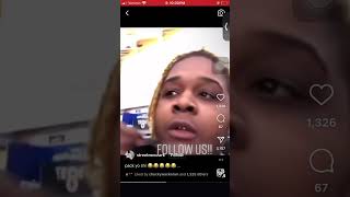 YTB Fatt on instagram trollin in store Old footage 😂😂 rap chiraq ytbfatt [upl. by Nauwaj243]