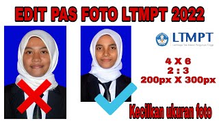 TUTORIAL EDIT FOTO AKUN LTMPT 2022 [upl. by Tamaru]