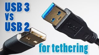 Testing USB 3 vs USB 2 Cables for Tethering ► It There a Difference [upl. by Airdnaid]