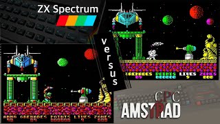 ZX Spectrum vs Amstrad CPC  8 games from 1987 [upl. by Ntsud679]