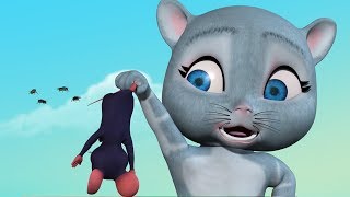 Billi Mausi Billi Mausi Kaho Kahan Se Aayi Ho  New Video  Hindi Rhymes for Children  Infobells [upl. by Emmaline]