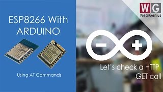 Connecting ESP8266 with Arduino  AT Commands [upl. by Notlrahc]