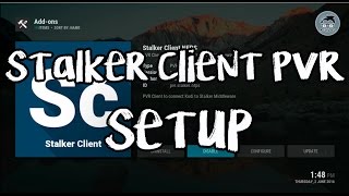 Stalker Client PVR Setup [upl. by Ahsercal]