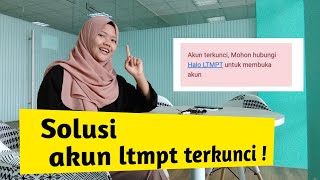 Cara mengatasi akun ltmpt yang terkunci [upl. by Aynot255]