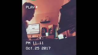 Home Video Jaafar Jackson Creating Music October 25 2017 [upl. by Elmer]