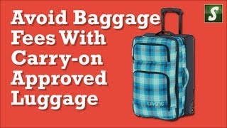 CarryOn Luggage  Dimensions [upl. by Medlin]